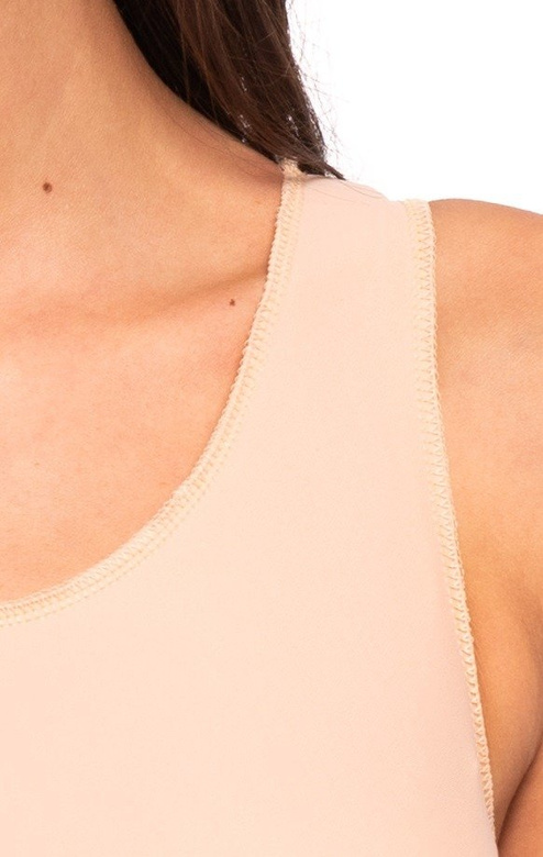 Body nude sans manches B100 nude