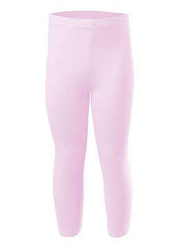 Leggings mit 3/4 Bein Sport Damen Herren Kinder Baumwolle Rosa