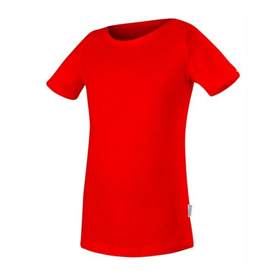 Tanz/Gymnastik Kurzarm-Trainings-T-Shirt - rot