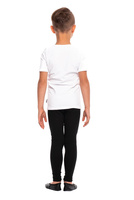 Short Sleeve Dance/Gymnastics Training Shirt - White