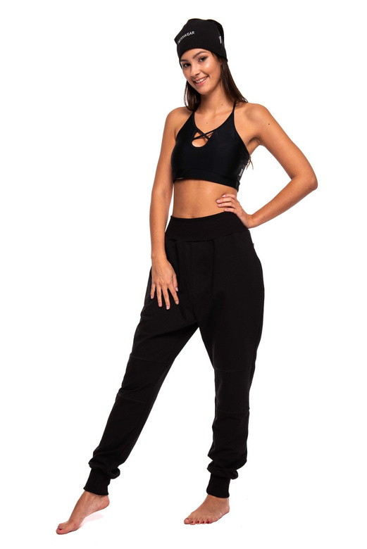 Berretto da tuta per bambini da uomo donna RennWEAR - nero