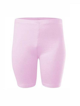 Női férfi gyerek pamut rövid sport leggings rózsaszín