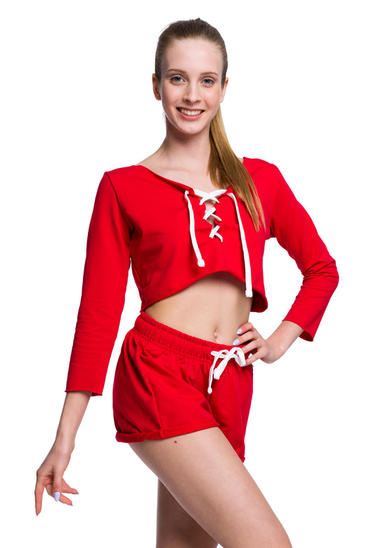 SET - felső + fitness rövidnadrág SZÍNEK