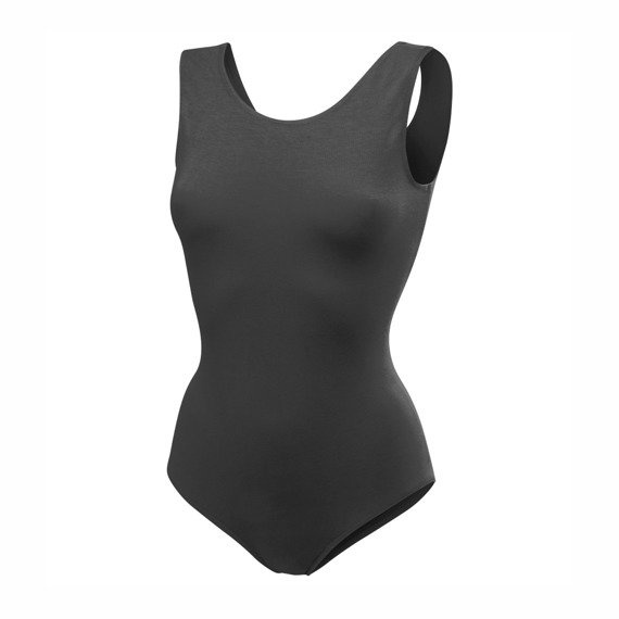 Sleeveless Gymnastic Training Body B100B Graphite.