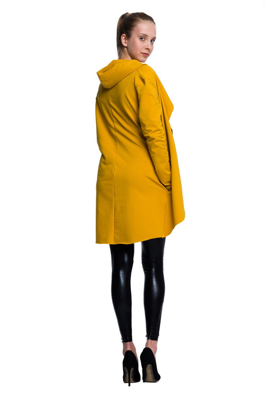 Cardigan moutarde femme et enfant