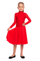 Vestido de baile de torneo VIP FIRST STEP rojo