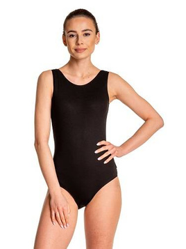 Sleeveless Gymnastic Training Body B100B Black.