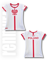 Koszulka z krótkim rękawem POLAND | rennWEAR