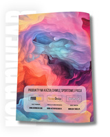 COLORFULL | Zeszyt w kratkę szkolną | 32 kartki | rennWEAR