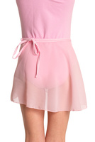 Chiffon Tie Skirt Ballet and Gymnastics Training - Pink