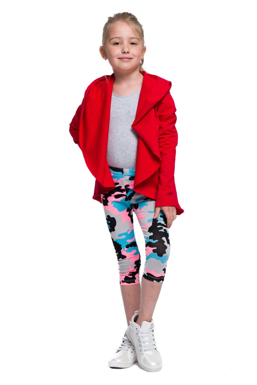 Cárdigan rojo mujer y niño