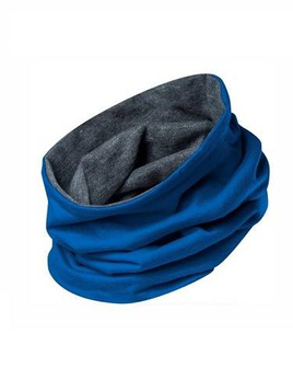 TUBA Warm Double-Layered Navy and Graphite Neck Gaiter