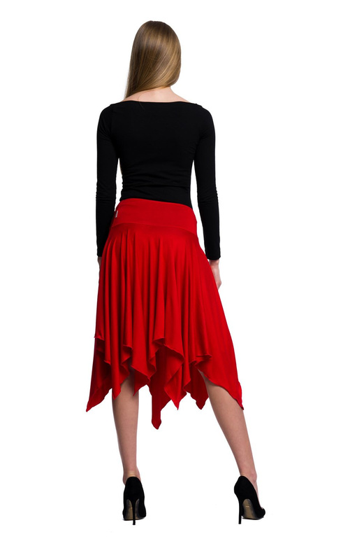 Square Training Skirt - Red