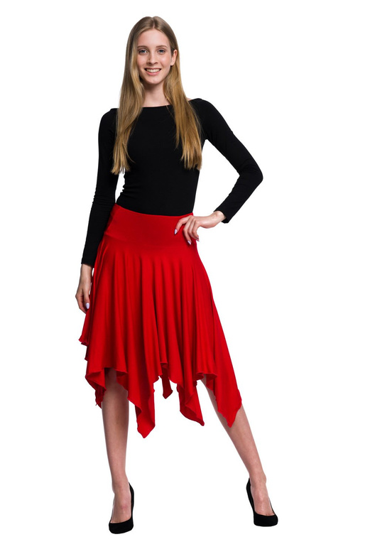 Square Training Skirt - Red