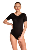 OUTLET Gymnastics Training Body Short Sleeve B100K Black