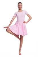 Gonna a ruota svasata - rosa