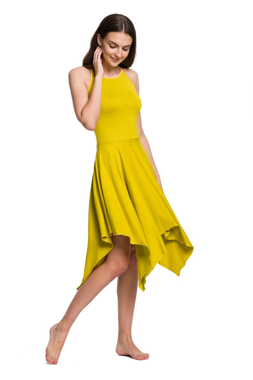 Vestido cuadrado - pistacho