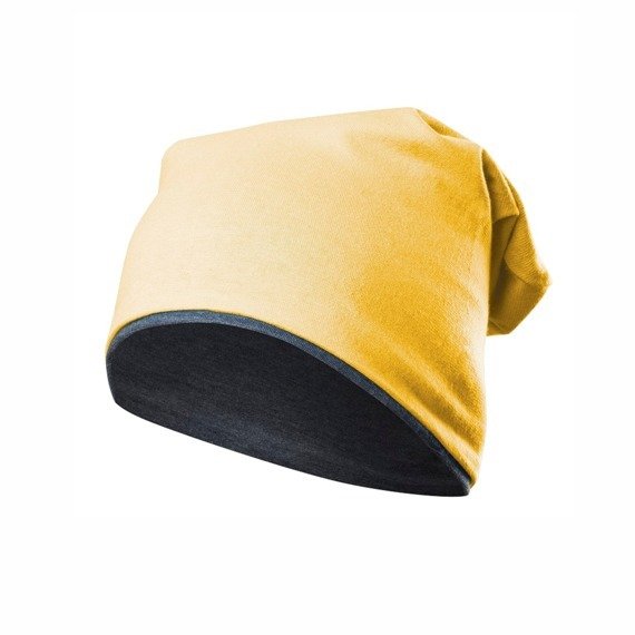 Cappello a due strati KRASNAL SMERFETKA giallo + grafite