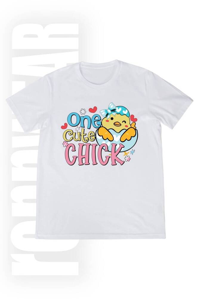 T-shirt Koszulka - One cute chick