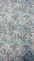 Legginsy Długie - Błękitny Paisley