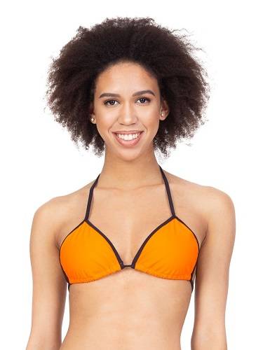 Costum de baie BIKINI Top - RENWEAR portocaliu