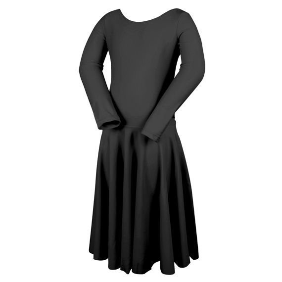 Rochie de dans competitie pentru fata FIRST STEP neagra