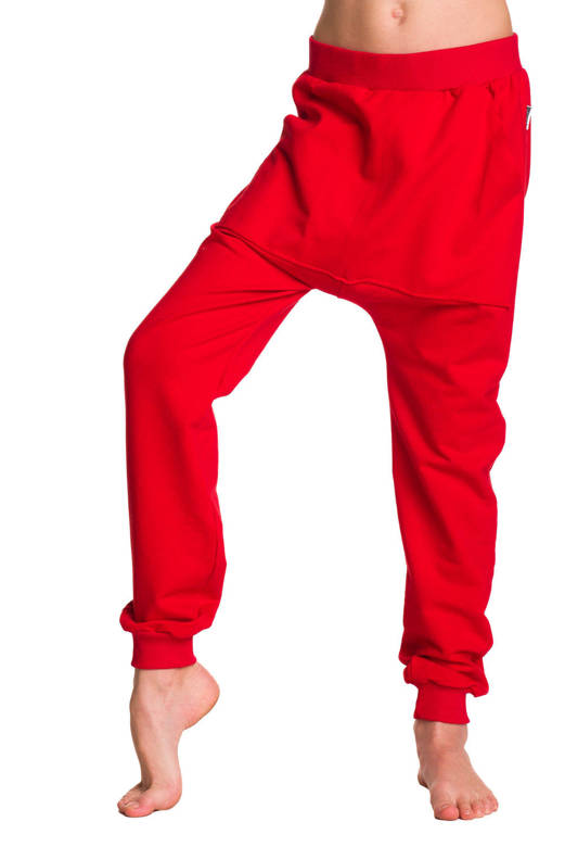 Pantalones dresowy pantalones rojos