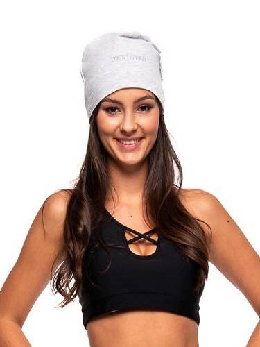 Gorro de sudadera rennWEAR para hombre y mujer - gris melange